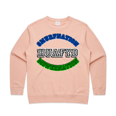Whanaungatanga - Mens Heavy Hood - AS Colour Womens Premium Crew Thumbnail